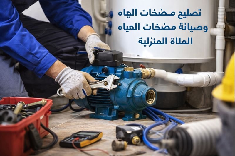 تصليح مضخات | تصليح مضخات المياه | صيانة مضخات المياه المنزلية | خطوات صيانة مضخات المياه في المنزل
