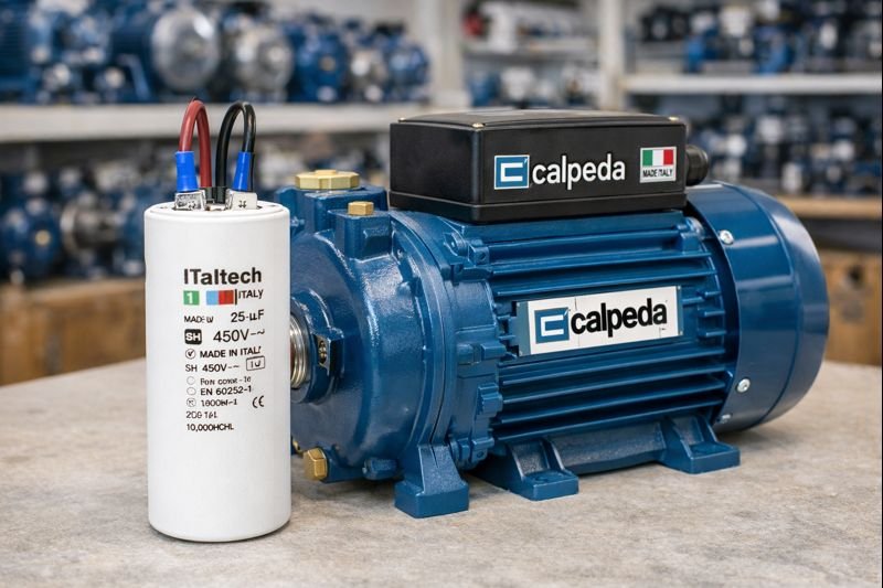 سعر مكثف موتور مياه واحد حصان في مصر | افضل انواع مكثف موتور مياه واحد حصان | سعر مكثف موتور مياه واحد حصان كالبيدا